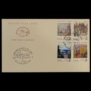 Support for Ukraine on stamps of Italy 2023