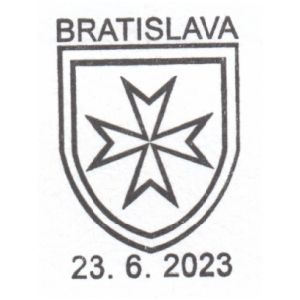 Support for Ukraine commemoraive postmark of Slovakia 2022
