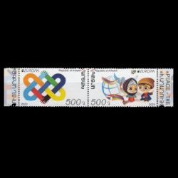 PEACE - The Highest Value of Humanity, EUROPA 2023, stamps of Republic of Mountainous Karabakh