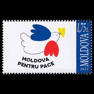 Support for Ukraine  stamps of Moldova 2022