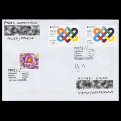 PEACE - The Highest Value of Humanity, EUROPA 2023, postmark of Poland