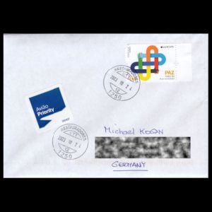 PEACE - The Highest Value of Humanity, EUROPA 2023, postmark of Poland